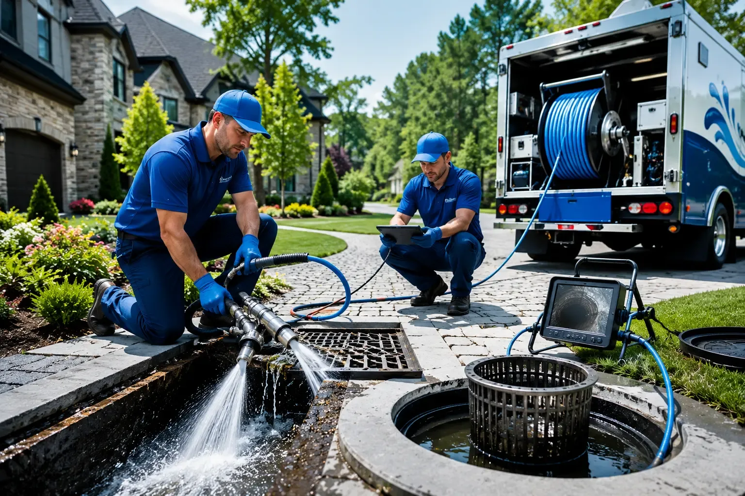 Local outdoor drain cleaning professionals in Bellevue, OH