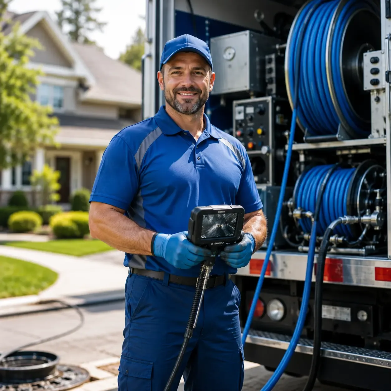 Local outdoor drain cleaning specialists in Bellevue, OH
